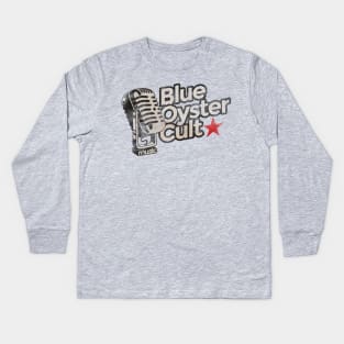 Blue Öyster Cult Vintage Kids Long Sleeve T-Shirt